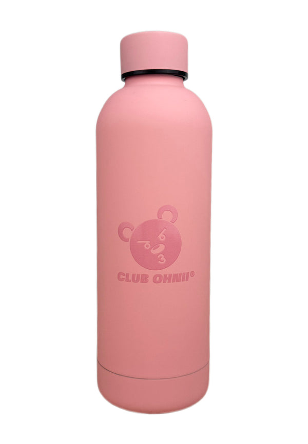 OHNII HAUGHTY BEAR SMALL WATER TUMBLER (PINK)