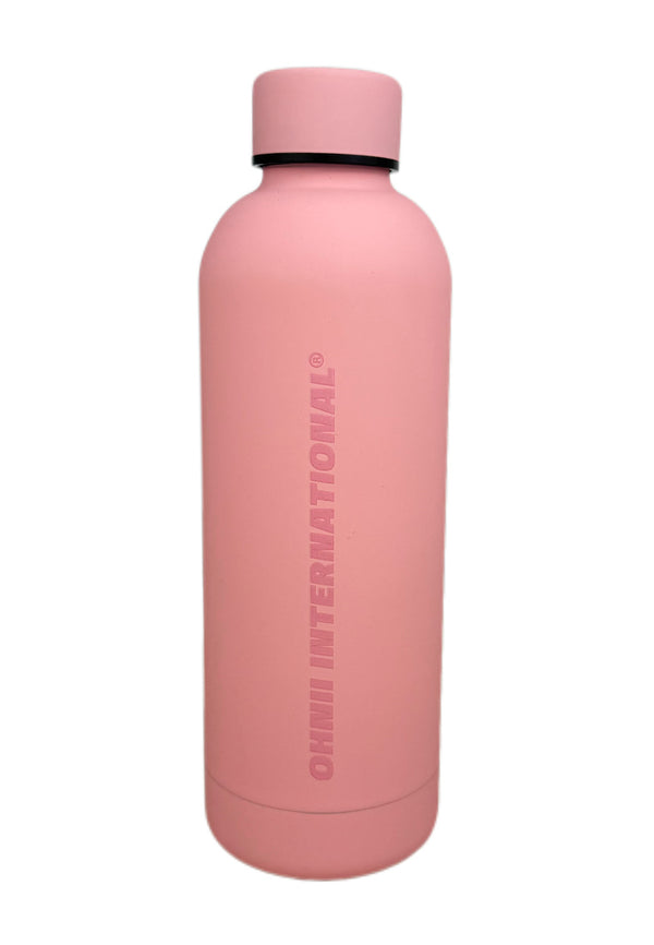 OHNII HAUGHTY BEAR SMALL WATER TUMBLER (PINK)