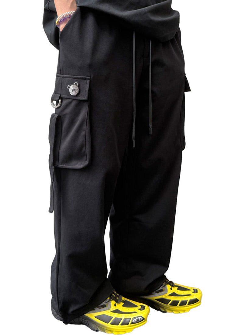 GRADIENT EMBROIDERY HAUGHTY BEAR TROUSERS