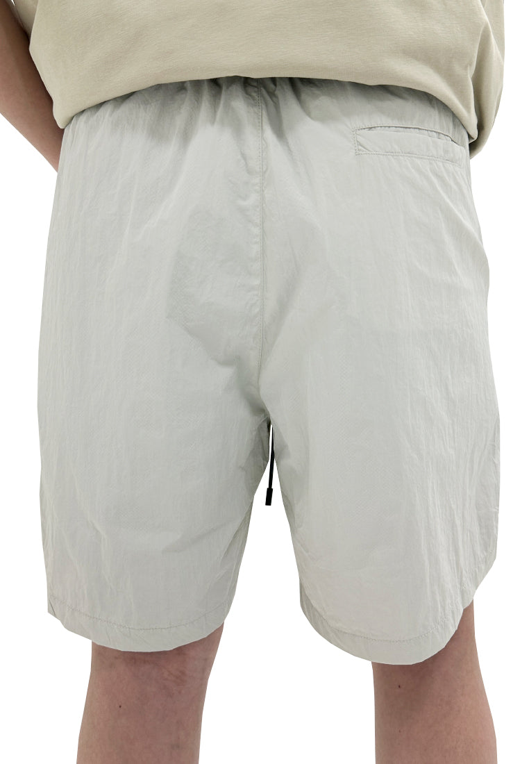 EMBROIDERED BEAR CARGO (GREY) PANTS