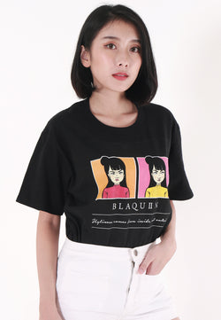 BLAQUIIN GRIMACE GRAPHIC TEE - Ohnii Official Site