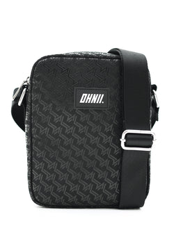 MONOGRAM PRINT NYLON CROSSBODY BAG - Ohnii Official Site