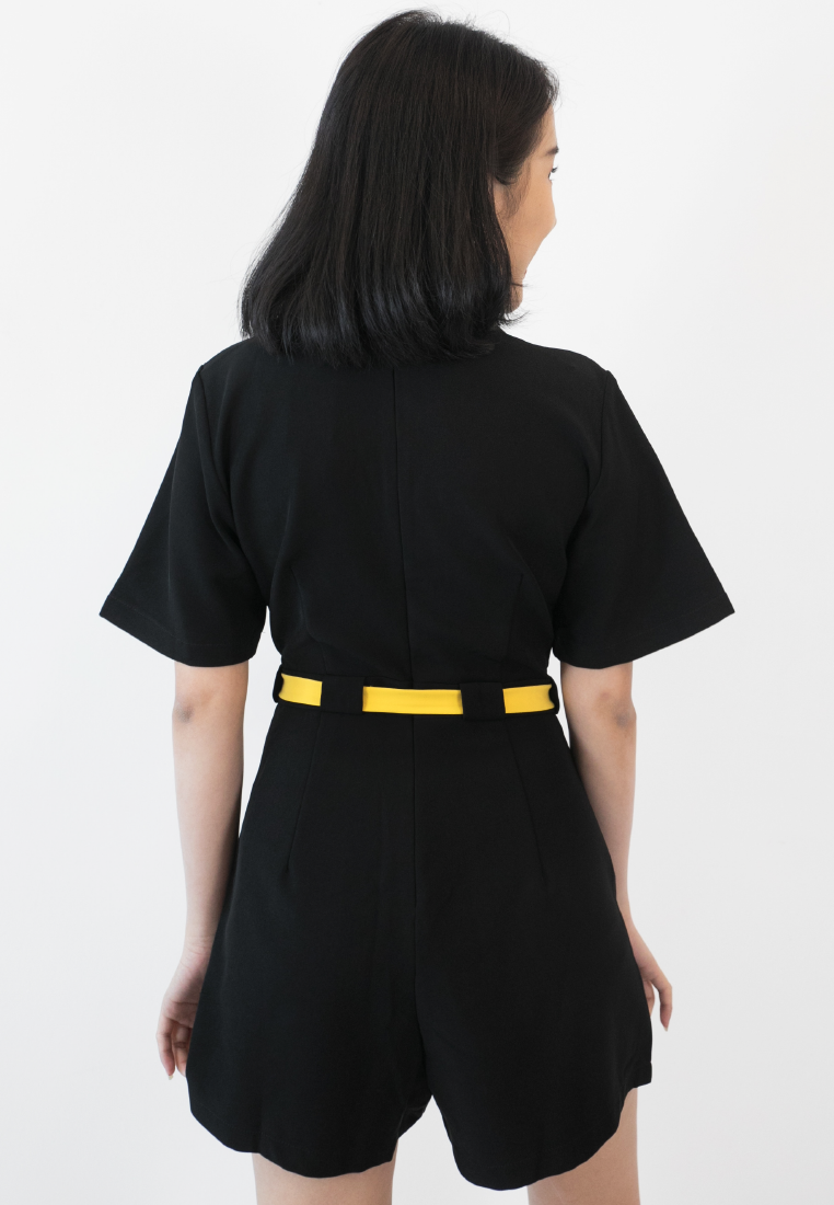 BLAQUIIN Customade Tailored Highwaisted Women Playsuit - Ohnii Official Site
