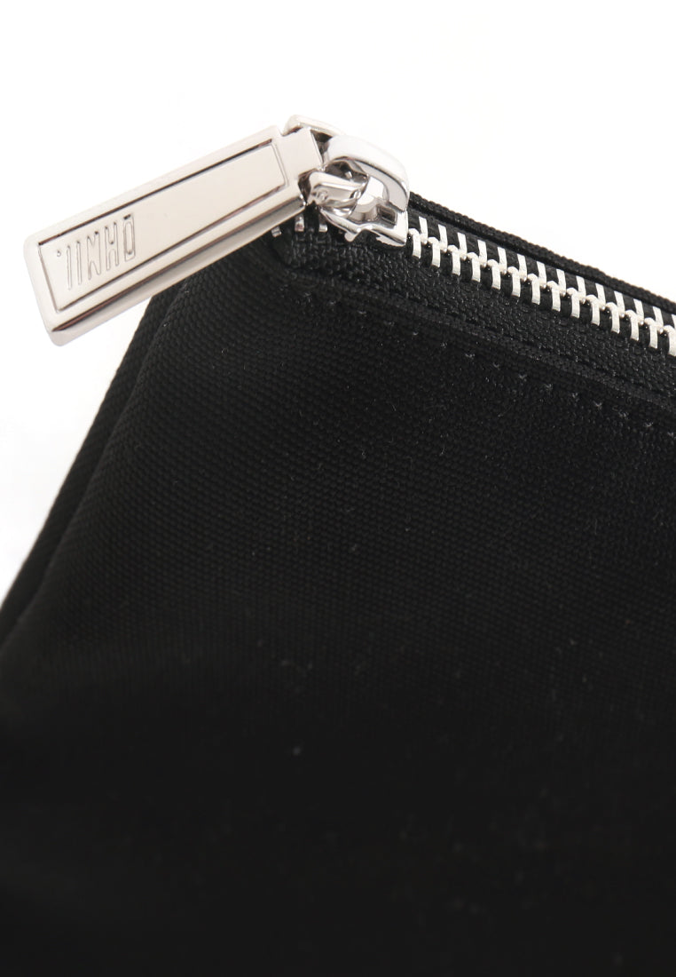LOGOMARK PRINT ZIP POUCH (GOLD) - Ohnii Official Site