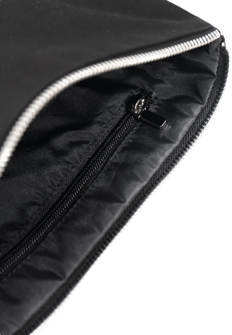 LOGOMARK PRINT ZIP POUCH (GOLD) - Ohnii Official Site