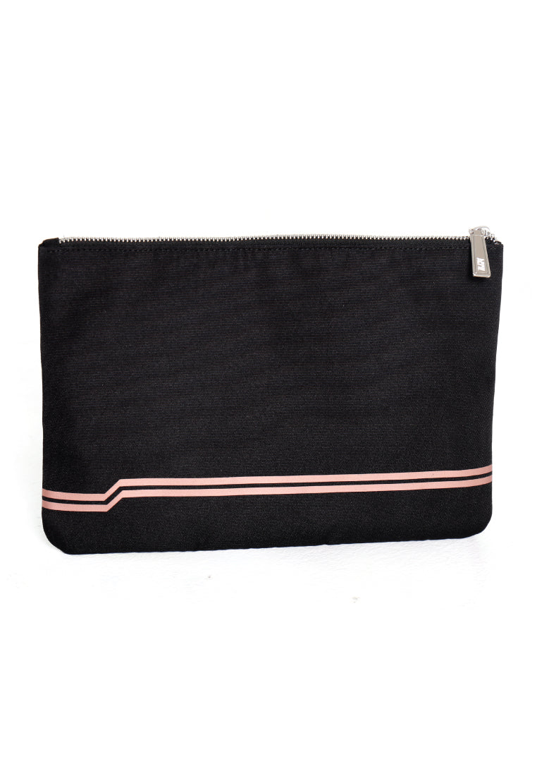 LOGOMARK PRINT ZIP POUCH (GOLD) - Ohnii Official Site