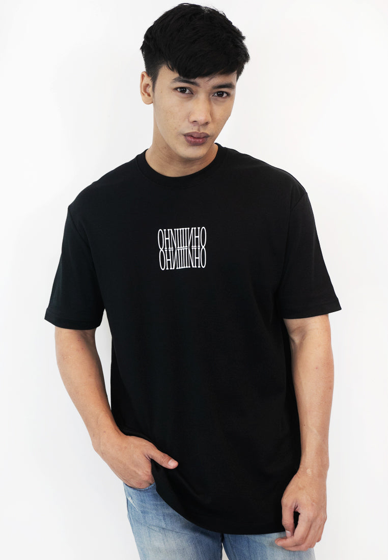 OVERSIZED MINDFUXK ROSE COTTON JERSEY TSHIRT (V2) - Ohnii Official Site