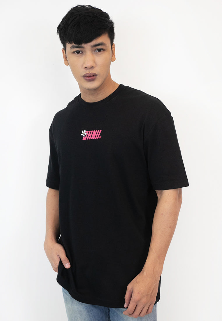OVERSIZED BE LIKE A CACTUS COTTON JERSEY TSHIRT (BL) - Ohnii Official Site