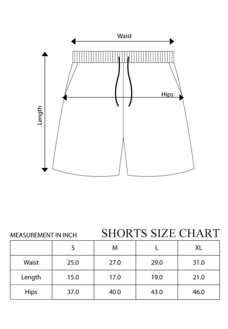 REFLECTIVE OHNII LOGO SHORTS