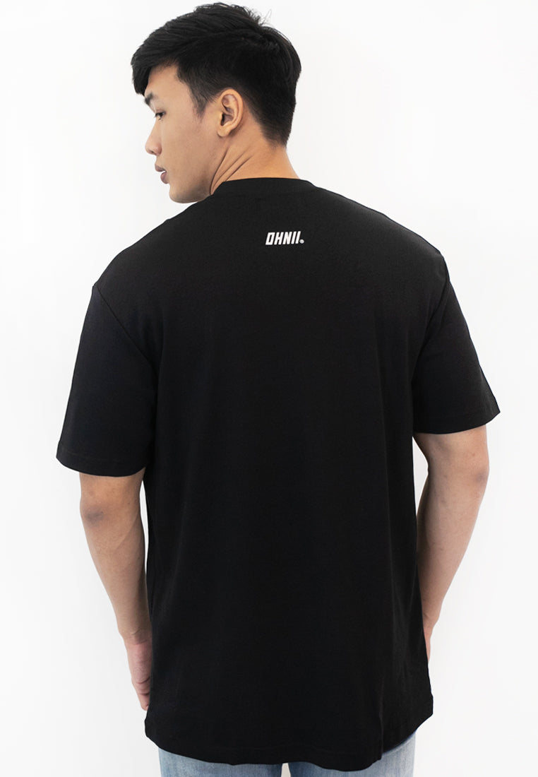 OVERSIZED TOKEN CAT COTTON JERSEY TSHIRT - Ohnii Official Site