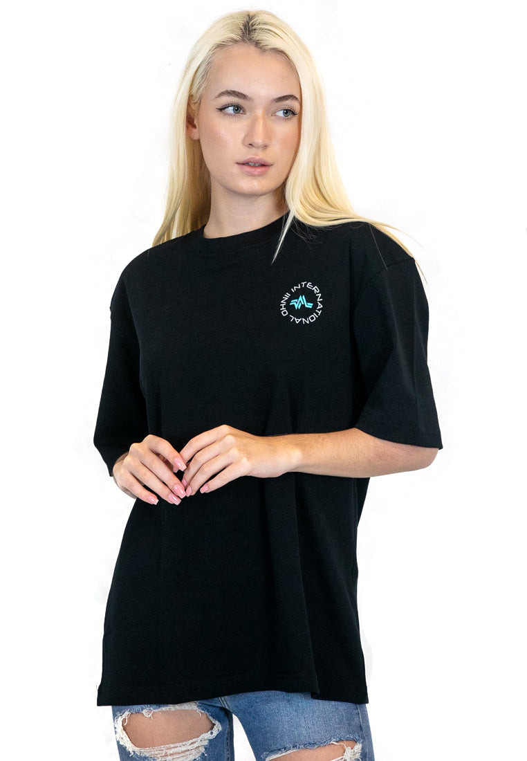 OVERSIZED STOP VIRUS COTTON JERSEY TSHIRT freeshipping - Ohnii Official Site